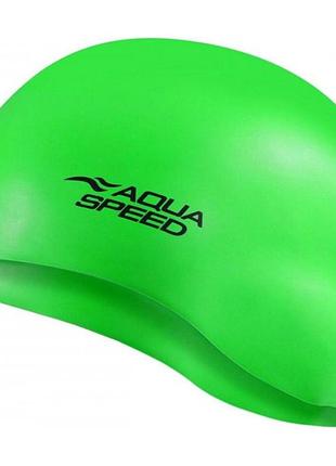Шапка для плавання aqua speed ​​mono 6195 салатовий уні osfm (оригінал) 111-11
