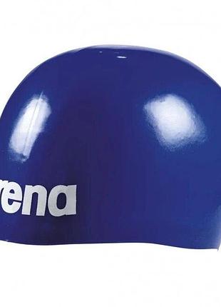 Шапка для плавання arena moulded pro ii синій уні osfm 001451-701 (оригінал)