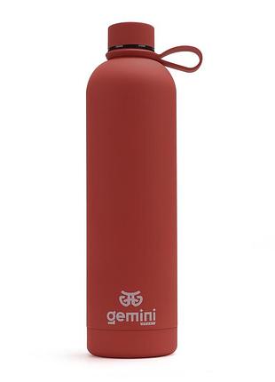 Термос gemini sport 1000мл колір червоний bg09-9