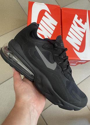 Кросівки чол nike air max 270 react чорні 41-45 рр