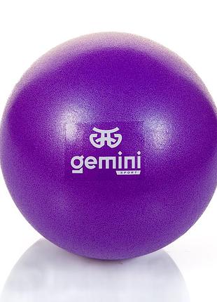 М'яч для пілатесу та йоги pilates ball mini gemini sport 25cm фіолетовий pg-025pur