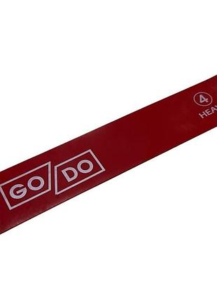 Гума для ніг godo номер 4 червоний gd-09r 15кг