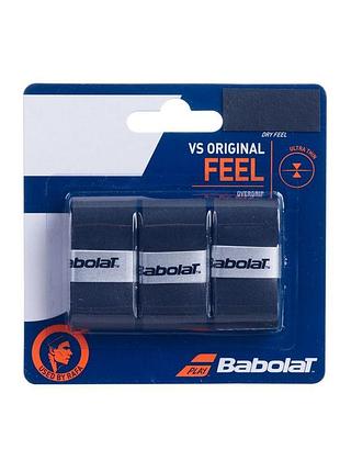 Намотка на тенісну ракетку babolat vs original x3 (3 шт.) 653040-105 (оригінал)