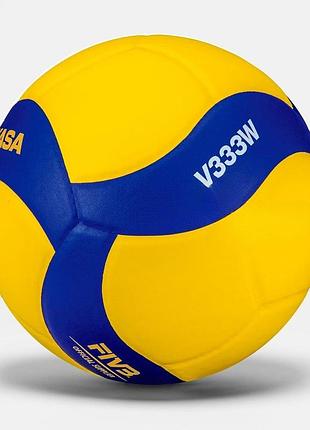 М'яч волейбольний mikasa v333w (оригінал)