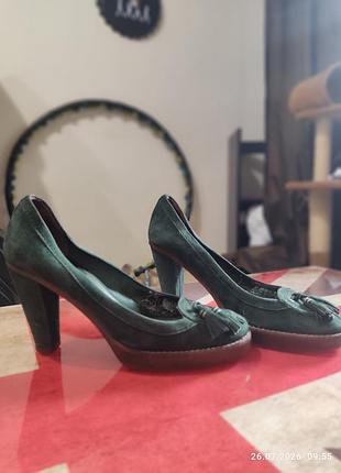 Італійські замшеві туфлі