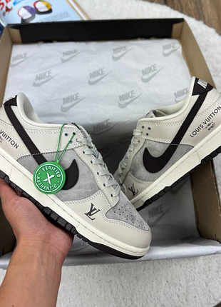 Sb dunk low x  grey black