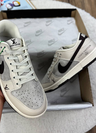 Sb dunk low x  grey black 6