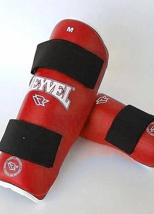Захист гомілки єдиноборств reyvel rv-0150r червоний xl