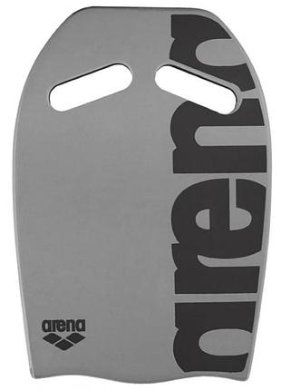 Дошка для плавання arena kickboard сіра 40×27,5×2,5 см (оригінал) 95275-050