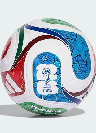 Футбольний м'яч adidas fifa world cup 26 trionda competition ball унісекс 4 (оригінал) jd8031