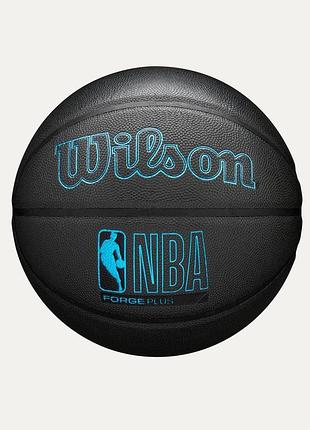 М'яч баскетбольний wilson nba forge plus charcoal розмір 7 wz2016803xb7 (оригінал)