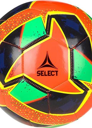 М'яч футбольний select fb classic 4 v24 помаранчевий 099589-645/4 (оригінал)