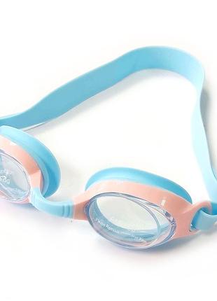 Окуляри для плавання дитячі sg-1800-azure