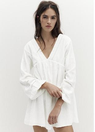 Біла сукня від pull&bear 2