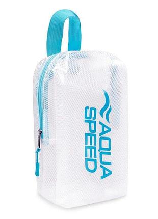 Сумка для басейну aqua speed dry pouch 61627 3l біло-бірюзова унісекс 30x21x9 см 757-02-s