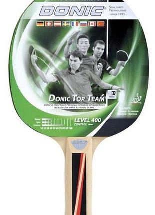 Ракетка для настільного тенісу donic top team 400 original 715041