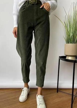 Cos zara massimo dutti штани мом вельвет