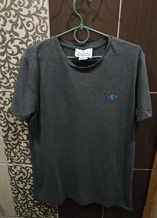Мужская футболка футболка vivienne westwood italy silver originals