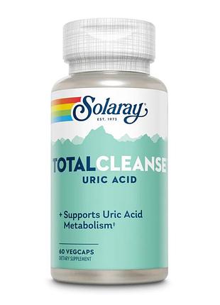 Общая очистка от мочевой кислоты total cleanse uric acid - 60 vcaps для детоксикации