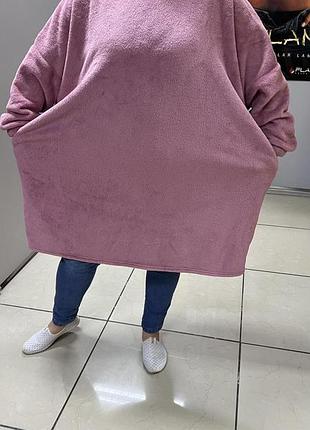 Теплющее худи халат 2
