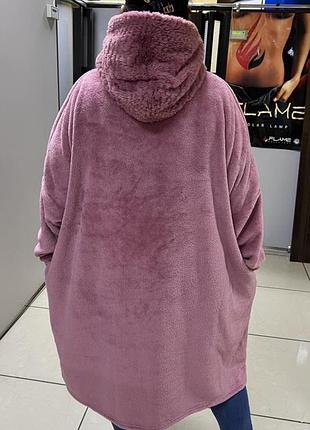 Теплющее худи халат 8