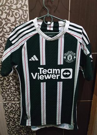 Мужская футболка манчестер юнайтед manchester united hojlund 11 adidas authentic l originals