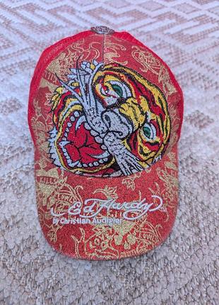 Вінтажна кепка ed hardy don ed hardy (christian audigier) y2k / оригінал