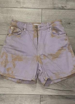 Фіолетові шорти zara, 34 розмір