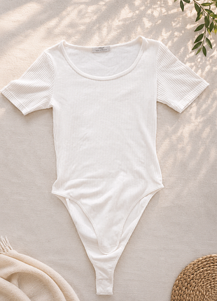 Боді marks & spencer в рубчик | uk 8 / eur 36