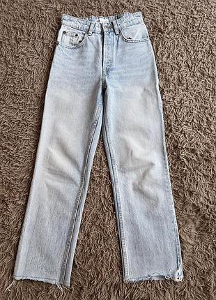Блакитні джинси zara