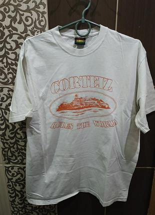 Мужская футболка кортез crtz  corteiz rules the world alcatraz м