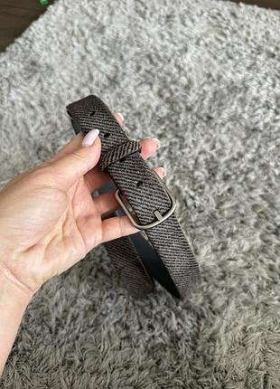 Ремінь шкіряний  giorgio armani
