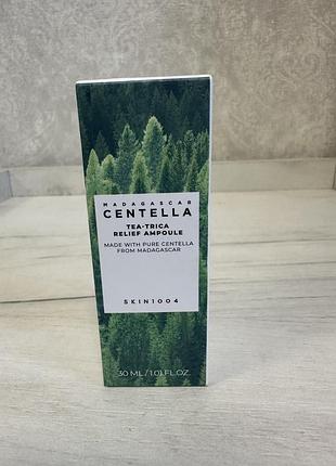 Сироватка анти-акне з чайним деревом skin1004 madagascar centella tea-trica relief ampoule 30ml