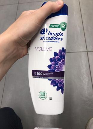 Head shoulders volume menthol cytrus care basic