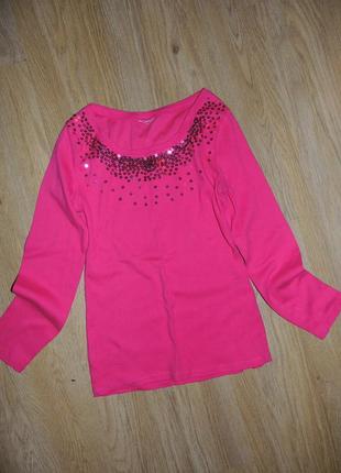 Реглан кофта 8-10р.паєтки паєтки паєтки лонгслив