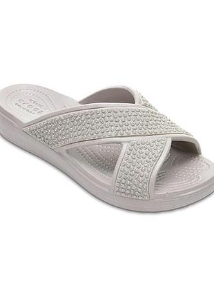 Шлепанцы. шлепанцы, босоножки, босоножки crocs р. w7/3724,5см. новые