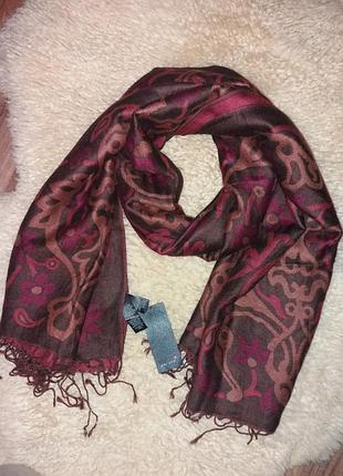 Шикарний великий шарф палантин