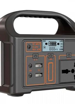 Портативна зарядна станція gaiaray eg012li 100w (lifepo4, 76800mwh, ac/dc/usb, solar) з сонячною зарядкою і розеткою під 220v