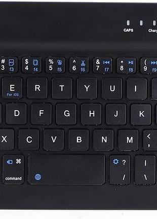 Bluetooth клавиатура, мини-10 дюймовая ультратонкая портативная беспроводная клавиатура с 59 клавишами для windows, компьютера,