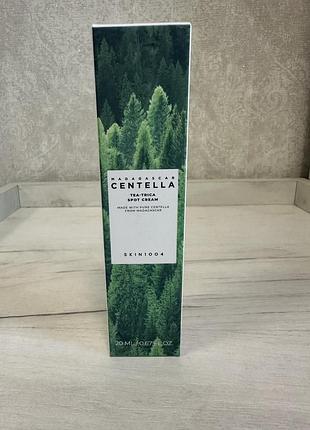Точковий крем для проблемних зон skin1004 madagascar centella tea-trica spot cream 20ml