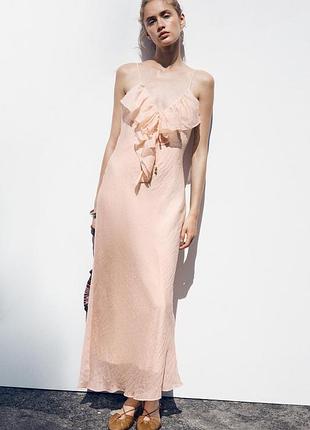 Літня міді сукня zara