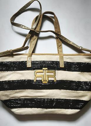 Продам сумку із цупкої тканини фірми river island