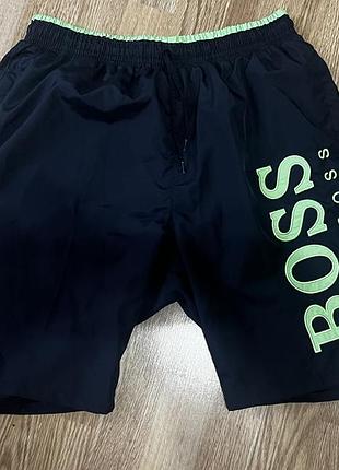 Мужские пляжные шорты hugo boss  размер. л
