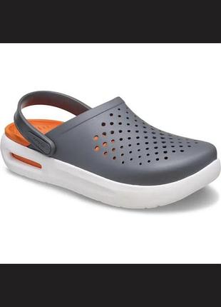 Крокси crocs inmotion clog slate grey