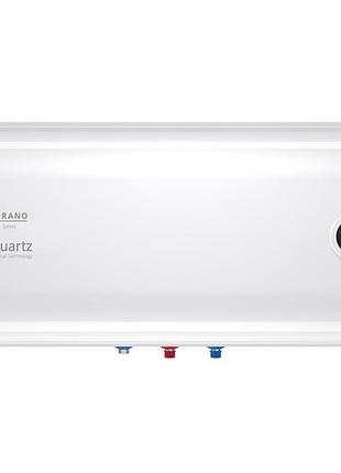 Нержавіючий горизонтальний плоский бойлер quartz mirano 50-100л / накопичувальний водонагрівач кварц