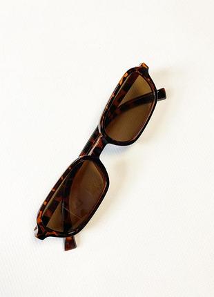 tortoise &amp; dark chocolate (черепаховые с темно-коричневым стеклом)