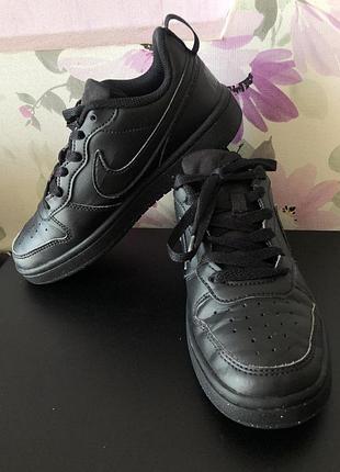 Кроссовки детские nike court borough low recraft р.35.5