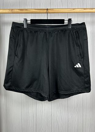 Adidas total black шорти спортивні для активностей з базовим дизайном розмір xxl