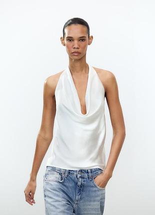 Топ сатиновий zara