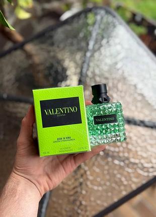 Valentino donna born in roma green stravaganza 100 мл | жіночі парфуми | стійкий аромат
